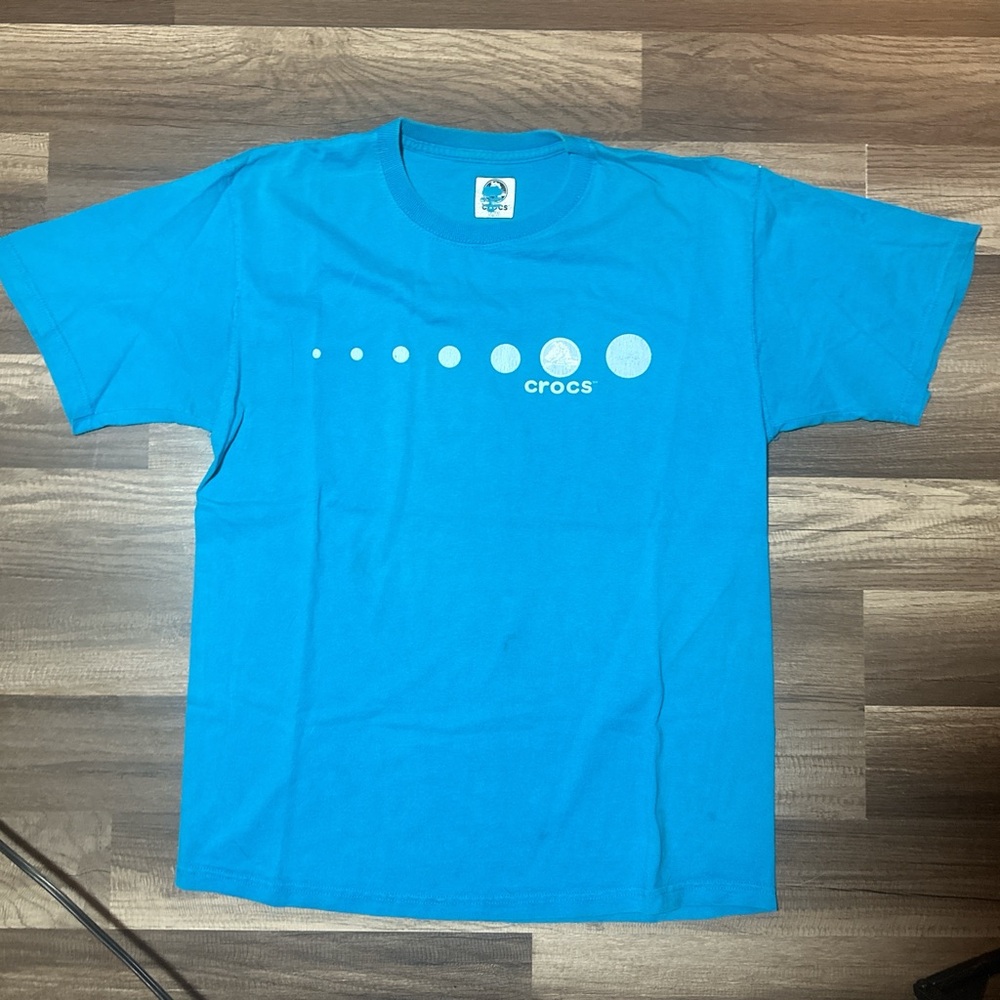 CROCS‎ Blue Short Sleeve Tee